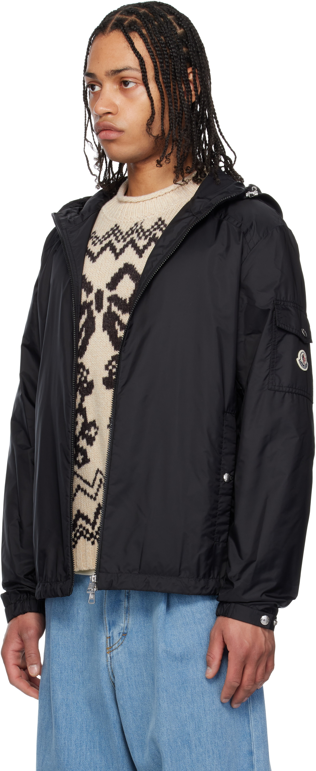 Moncler Black Etiache Jacket
