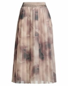 Peserico Womens Midi skirt Sand
