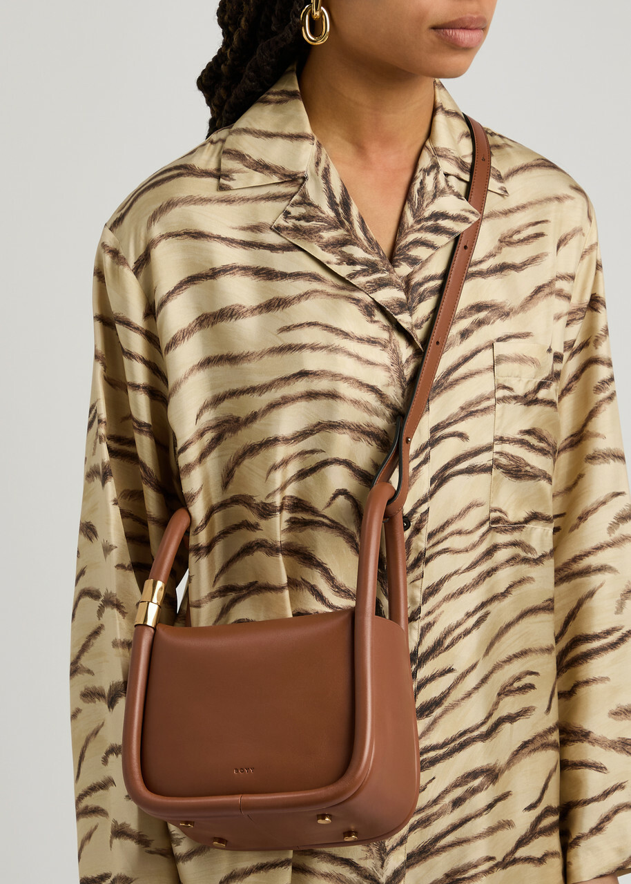 Boyy Wonton 20 Leather top Handle bag - Brown - One Size