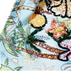Oceanus Women's Ana Embelished Palma Print Bikini Top in La Palma