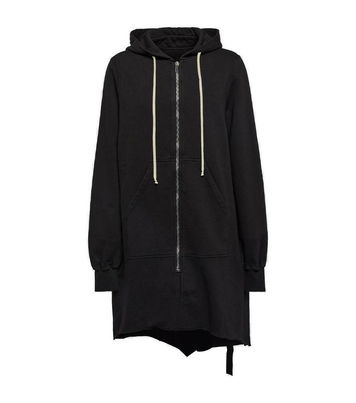 Photo: DRKSHDW by Rick Owens Oversized cotton jersey hoodie
