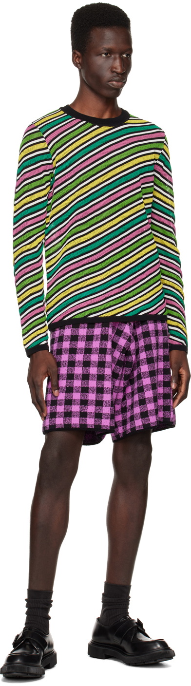 ZANKOV Black & Pink Diego Shorts
