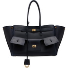 Balenciaga Navy Bel Air Carry All M Bag