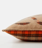 Loewe Anagram wool and cashmere cushion