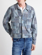 RRL - Patchwork Cotton Jacket - Blue