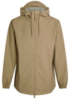 Rains Storm Breaker Hooded Waterproof Jacket Beige
