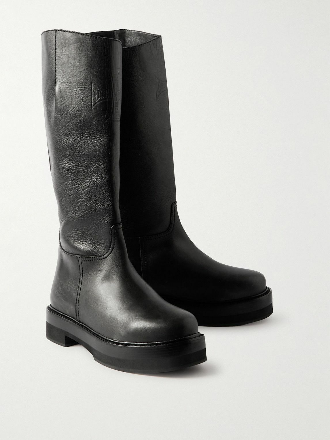 Enfants Riches Déprimés - Leather Biker Boots - Gray Enfants Riches ...