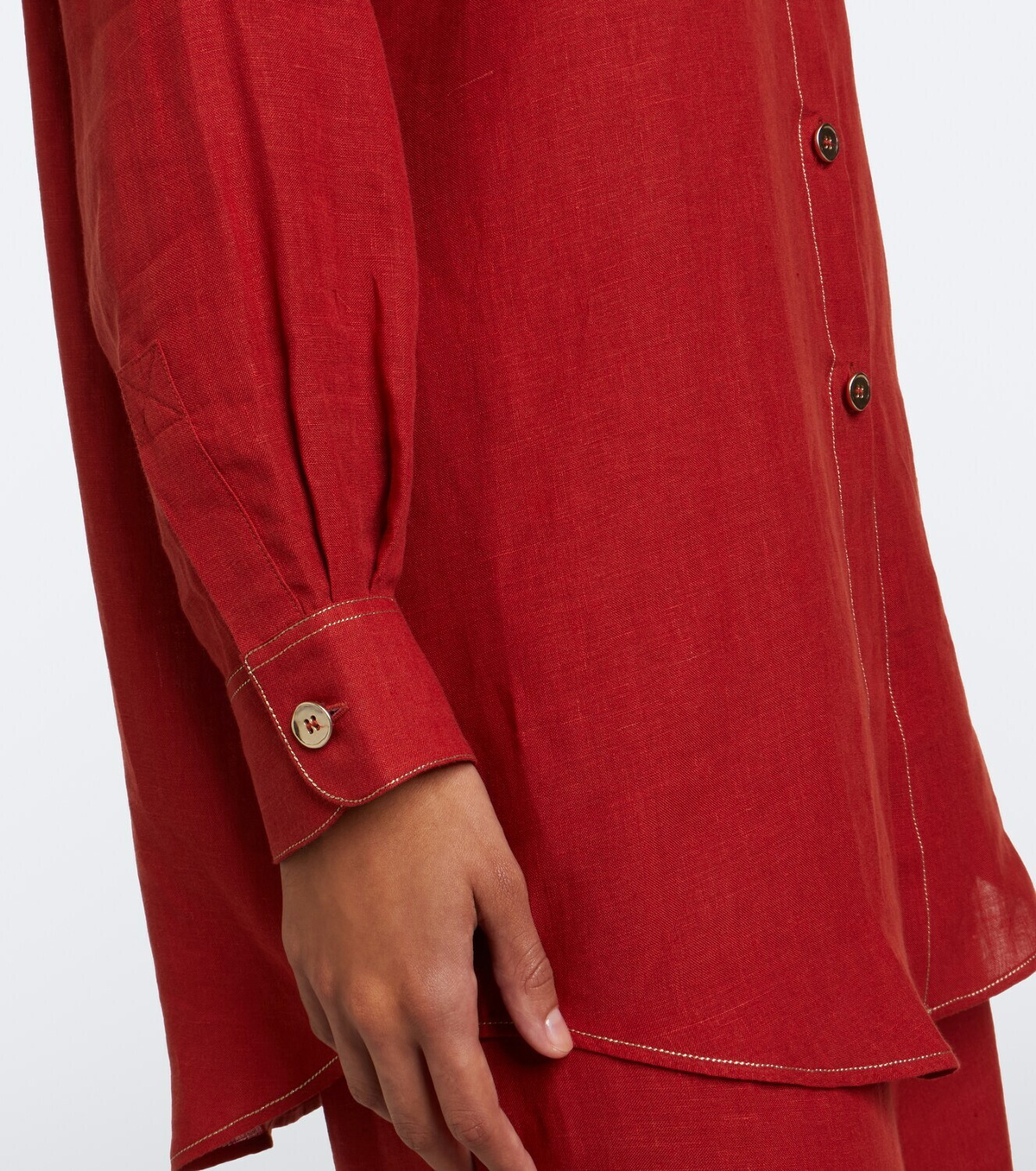 Eres Flashing linen shirt
