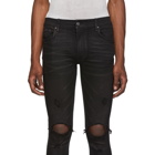Amiri Black Thrasher Minimal Jeans