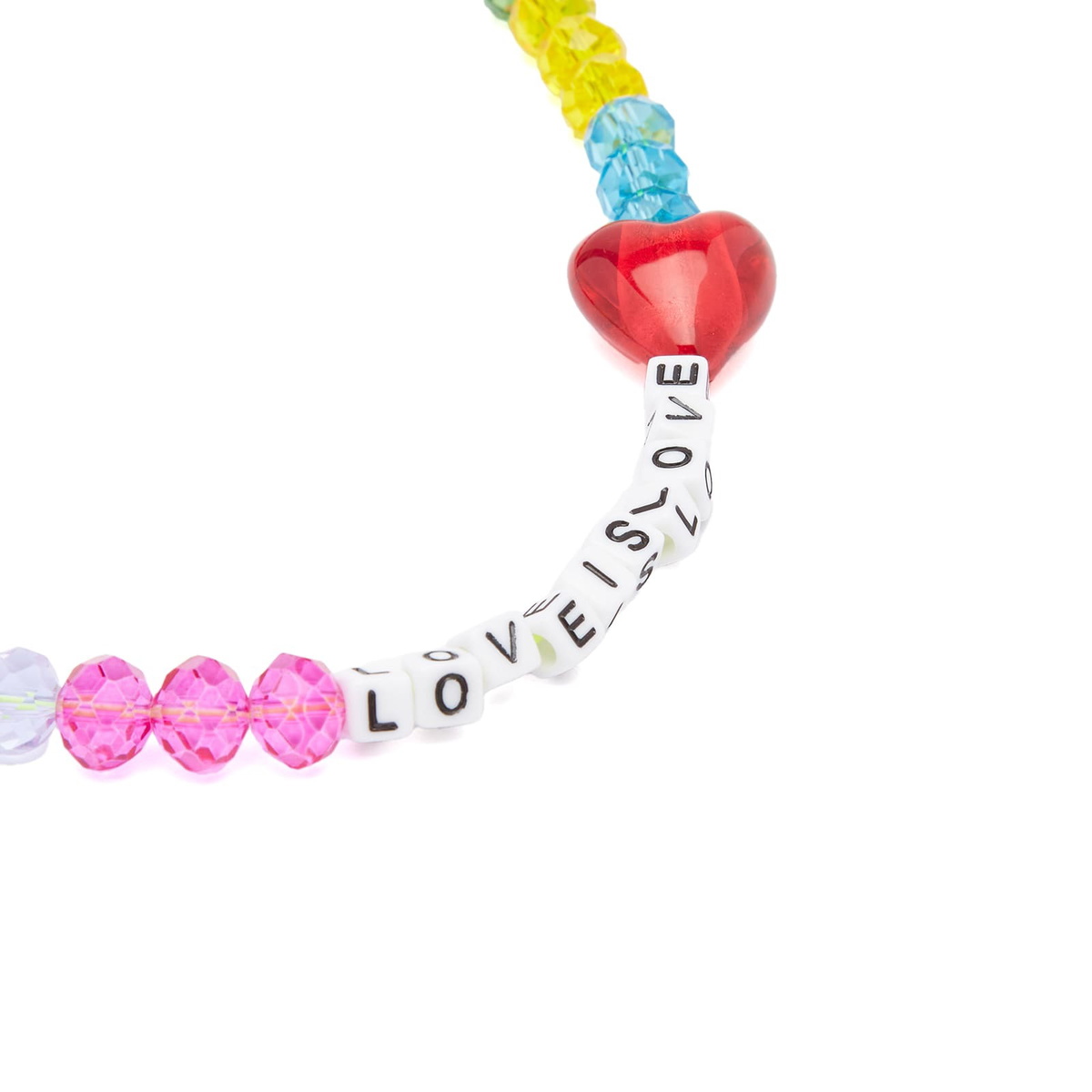 Crystal Haze Women's Phone Bracelet Charm in Rainbow 