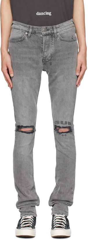 Photo: Ksubi Gray Van Winkle Monokrome Jeans