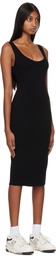 COTTON CITIZEN Black Verona Midi Dress