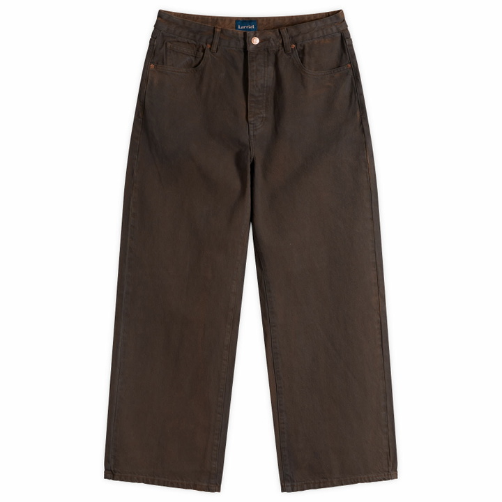 Photo: Larriet Men's Walé Wide Leg Jean in Mud Wash