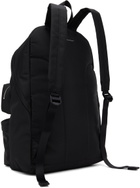 MM6 Maison Margiela Black Three-Pocket Cordura Backpack