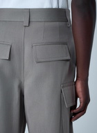 Bottega Veneta Cotton Twill Cargo Pants