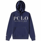 Polo Ralph Lauren Men's Logo Popover Hoody in Cruise Navy