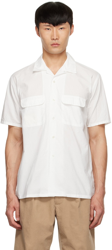 Photo: BEAMS PLUS White Cotton Shirt