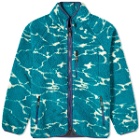 Manastash Men's Lithium Fleece Jacket in Turquoise