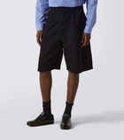 Junya Watanabe Pleated high-rise shorts