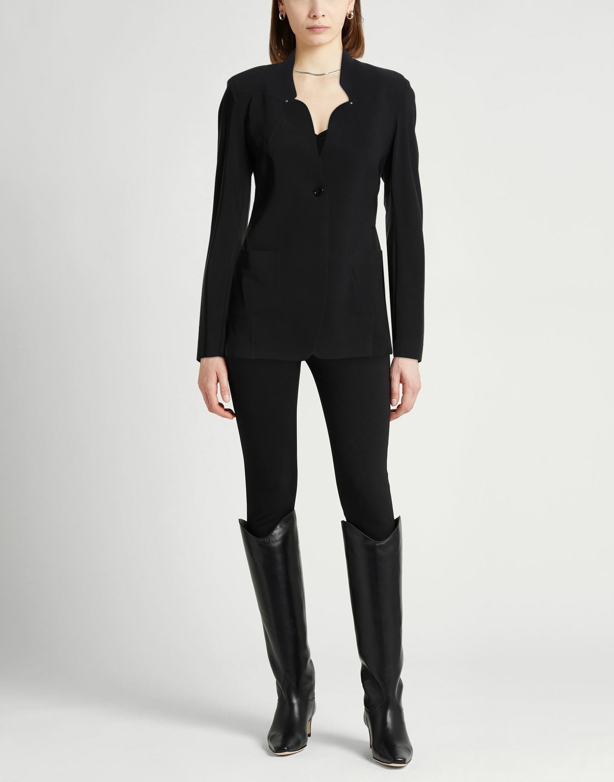 High Womens Blazer in Black