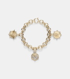 FoundRae Resilience and Blossom 18kt gold bracelet with diamonds