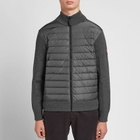 Canada Goose Men's Hybridge Knit Jacket in Iron Grey