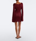 Bananhot Rey sequined knitted minidress