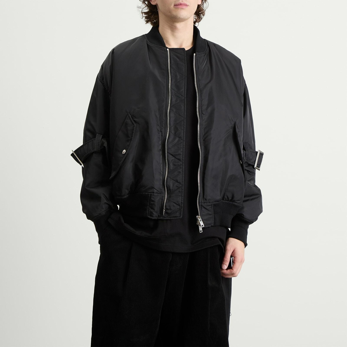 MASTERMIND WORLD Men's Bontage Ma-1 in Black