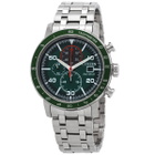 Citizen Brycen Chronograph Eco-Drive Green Dial Mens Watch CA0851-56X