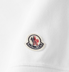 Moncler Genius - 2 Moncler 1952 Logo-Print Loopback Cotton-Jersey Hoodie - White