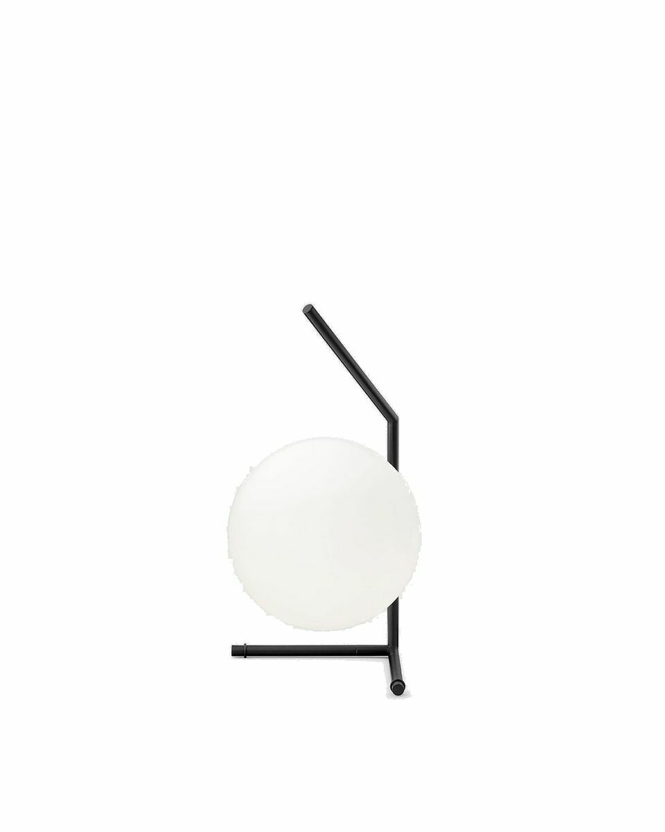 Photo: Flos Ic Lights Table 1 Low   Eu Plug Black - Mens - Lighting