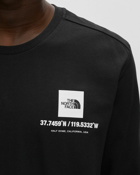 The North Face Coordinates Longsleeve Tee Black - Mens - Longsleeves