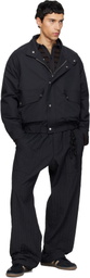 Song for the Mute Black Flight Jacket