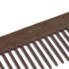 Re=Comb Recycled Plastic Hair Comb in Pony Brown/White