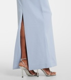 Solace London Sabina off-shoulder gown
