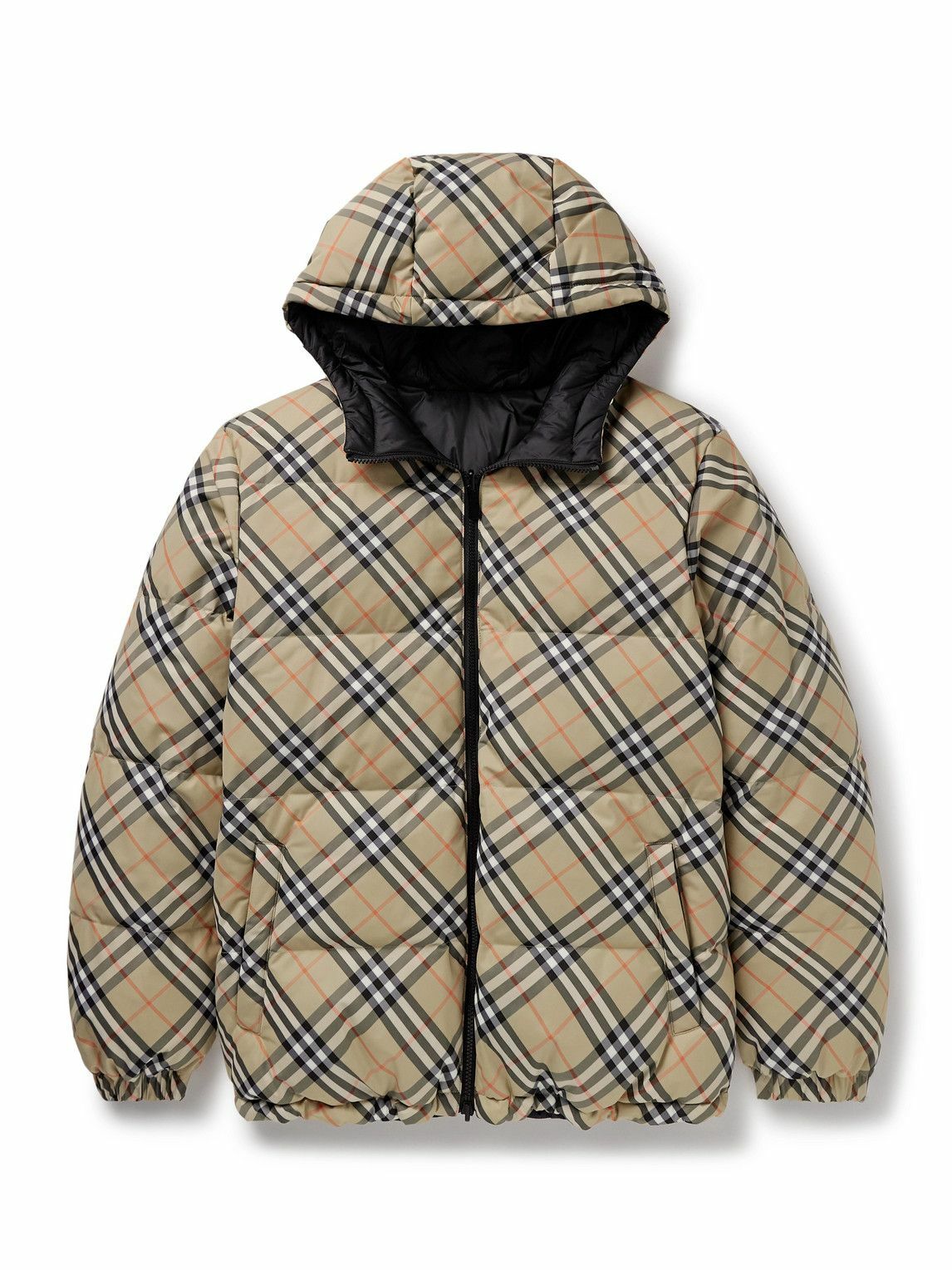BURBERRY reversible trafford check jacket Beige Burberry