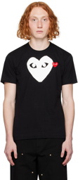 COMME des GARÇONS PLAY Black Outline Heart T-Shirt