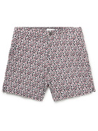 ONIA - Calder Mid-Length Floral-Print Swim Shorts - Blue