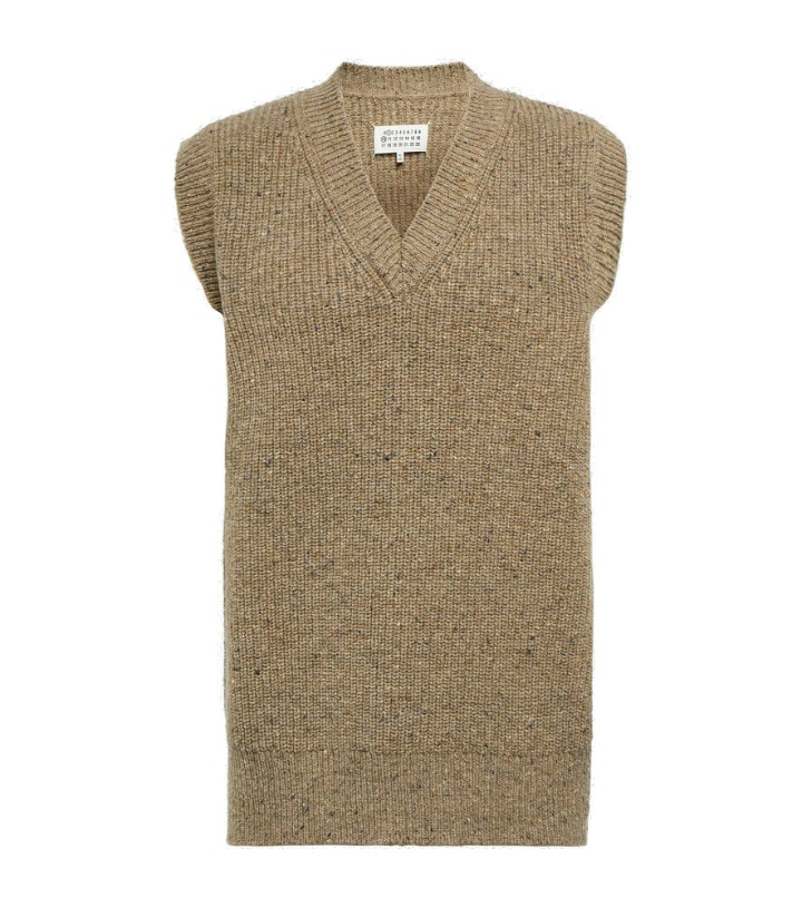 Photo: Maison Margiela - Wool and cashmere-blend sweater vest