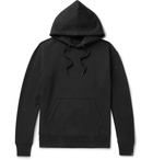 rag & bone - Fleece-Back Cotton-Jersey Hoodie - Black