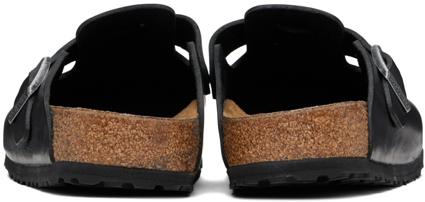 Birkenstock Black Boston Grip Mules