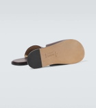 Loewe Paula's Ibiza Flex Anagram leather slides