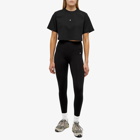 Anine Bing Women's Zuri Cropped T-Shirt in Black