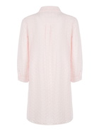 MC2 Saint Barth Woman Pink Sangallo Shirt Mini Dress
