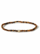 Luis Morais - Gold Tiger's Eye Beaded Bracelet