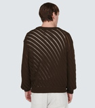 Lemaire - Openwork cotton-blend sweater