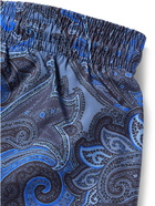 ETRO - Mid-Length Paisley-Print Swim Shorts - Blue