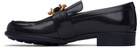 Bottega Veneta Navy Monsieur Loafers