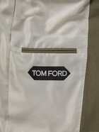 TOM FORD - Shelton Slim-Fit Cotton-Blend Twill Suit Jacket - Green