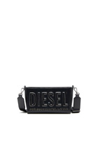 Diesel Camera bag in brushed PU - Crossbody Bags Mens in Black